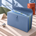 lunaveppw™ Color Ledger 13-Pocket Expanding File — Letter-Size Accordion Document Organizer with Label Tabs and Elastic Closure for Bills, School Papers and Office Records